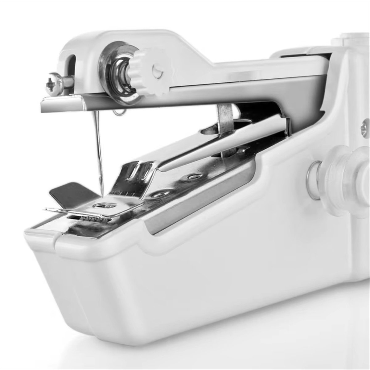 Mini Electric Sewing Machine Handheld - SSRミニミシン ハンドヘルドポータブル電動ミシン 手芸用 家庭用 旅行用 ソーイングアクセサリー