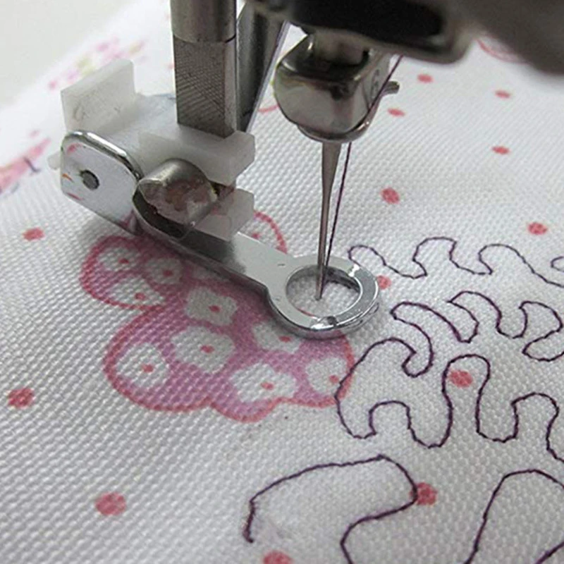 Mini Electric Sewing Machine Handheld - ミシン押さえ金具 ダーリング フリーモーションフット 701 ローシャンク シンガーミシン用
