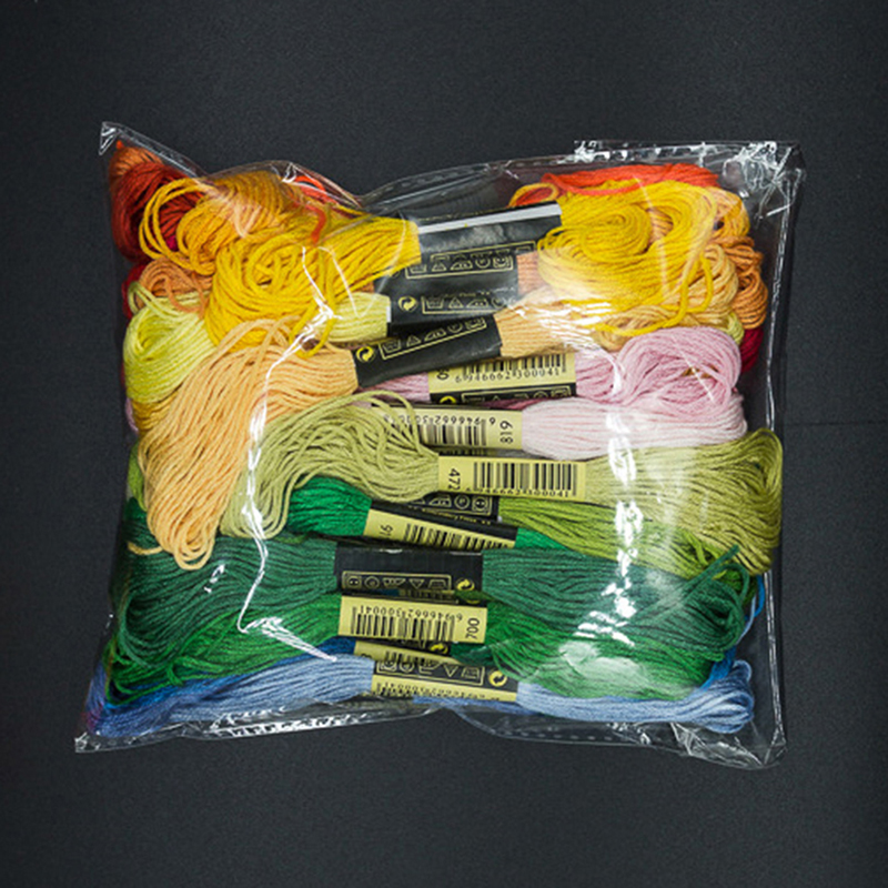 Cotton Embroidery Thread Skeins - C 24/100/50 マルチカラークロス糸 コットン縫い糸 刺繍糸 フロス糸キット