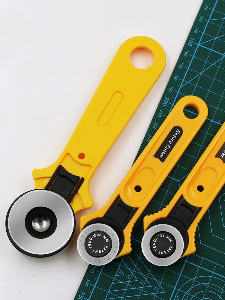 Rotary Cutter For Fabric 45Mm - 28/45 ミリメートルロータリーカッターブレード縫製ロータリー生地カッターパッチワーク革キルティング縫製芸術 DIY クラフト切削工具