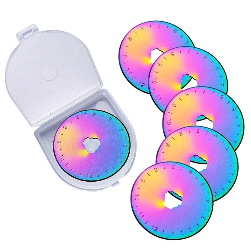 10 個 45 ミリメートルロータリーカッターブレードシャー - Rotary Cutter For Fabric 45Mm のレビューと価格