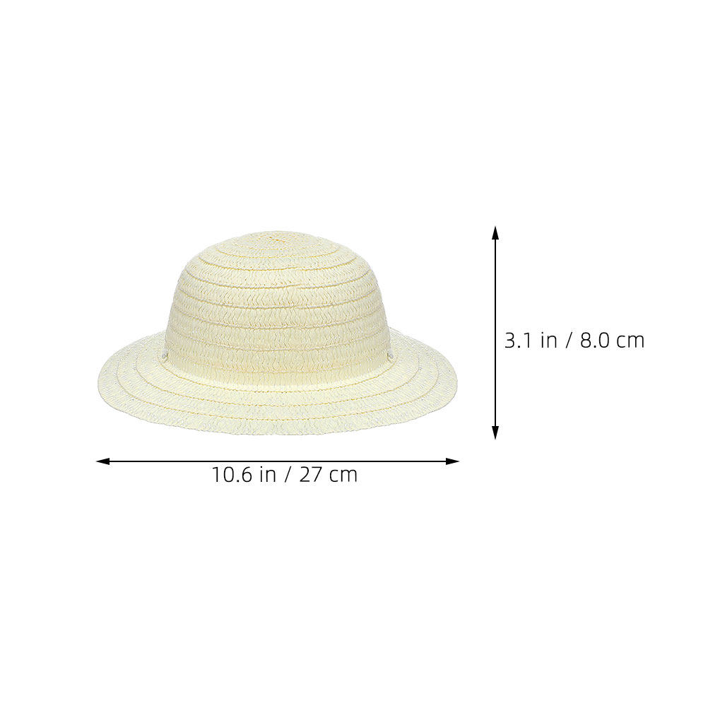 8個入り子供用麦わら帽子 DIY 無地白塗装帽子 パーティー - Painting Supplies のレビューと価格