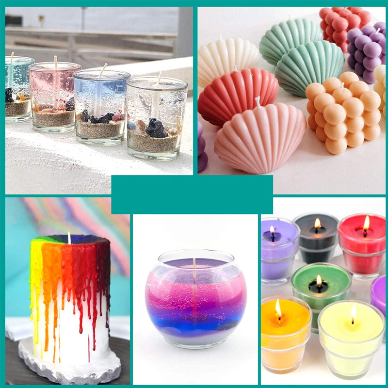 1 セット樹脂顔料キットアートインクアルコール液体着色剤染料 - Silicone Epoxy Resin Molds Set のレビューと価格