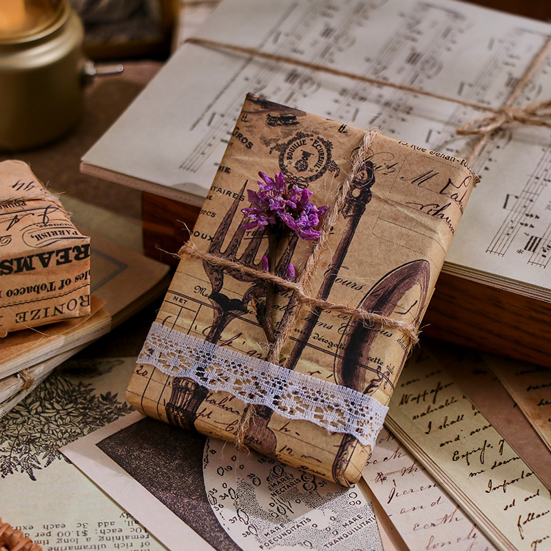 30 個ヴィンテージスクラップブッキング紙装飾用品 DIY  - Vintage Junk Journal Scrapbooking Paper のレビューと価格