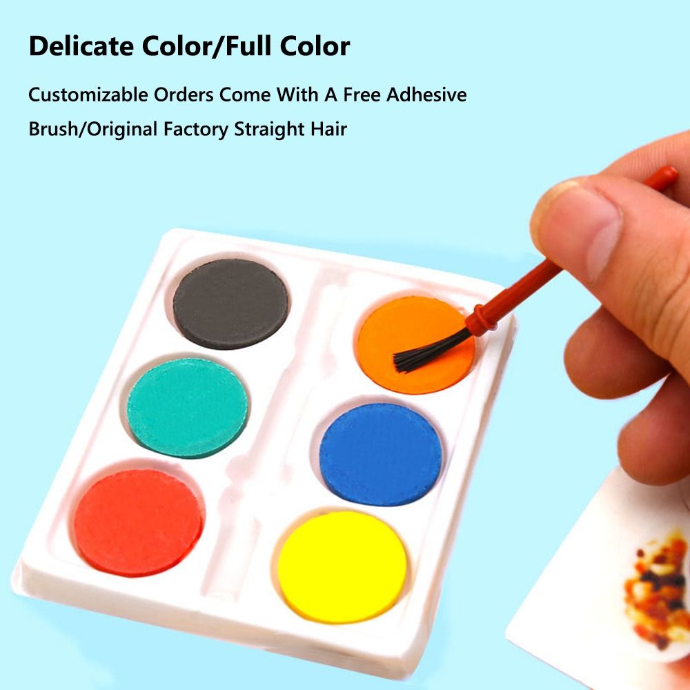 高品質の絵筆付き水彩絵の具セット、固形6色油絵キット、水洗い - Watercolor Paint Set Solid Pigment のレビューと価格