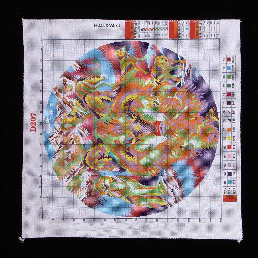 スタンプ付きクロスステッチキット コットンウルフパターン プ - Cross Stitch Stamped Kits Beginners のレビューと価格