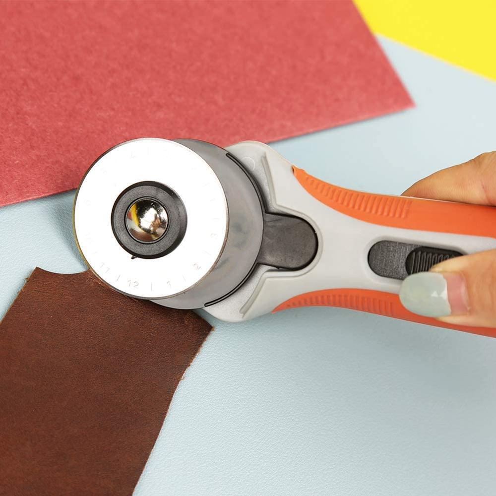 45 ミリメートルロータリー生地カッター生地カード紙縫製キル - Rotary Cutter For Fabric 45Mm のレビューと価格
