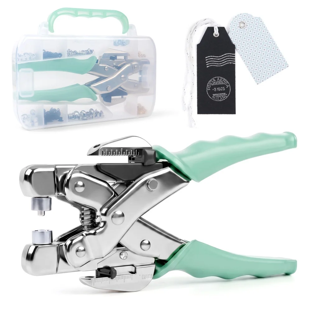 グロメットツールキット ハンドヘルド穴あけプライヤー バック - Sewing のレビューと価格