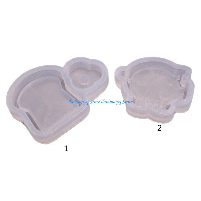 573B 流砂樹脂金型かわいいシリコンモールド樹脂アートシェ - Silicone Epoxy Resin Molds Set のレビューと価格