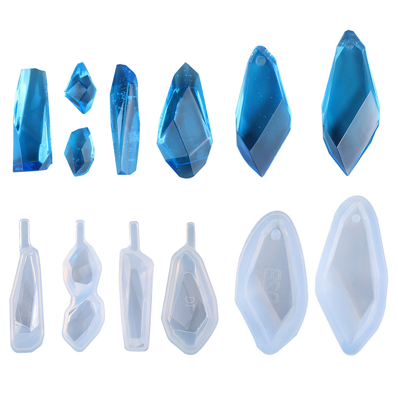 1/6/10 個 DIY キーホルダーペンダントシリコーン型 - Silicone Epoxy Resin Molds Set のレビューと価格