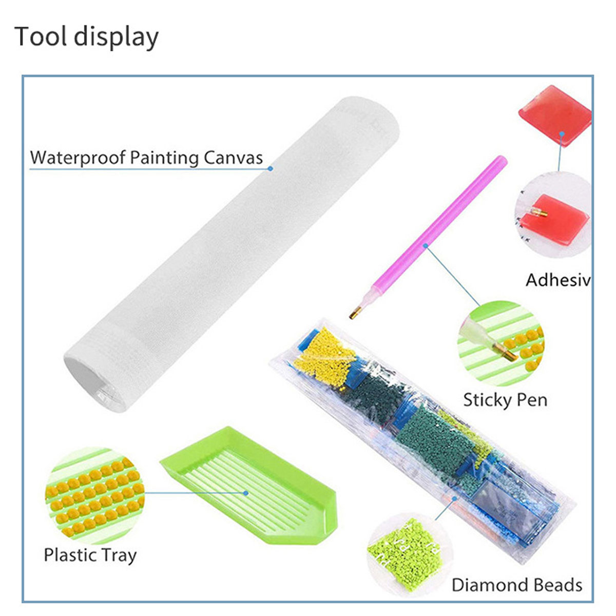 カスタムダイヤモンドペインティング、パーソナライズされた写真 - 5D Diamond Painting Kit Full Drill のレビューと価格