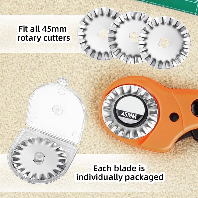 AAAF 交換用ブレード ファブリックキルティング、縫製、ス - Rotary Cutter For Fabric 45Mm のレビューと価格