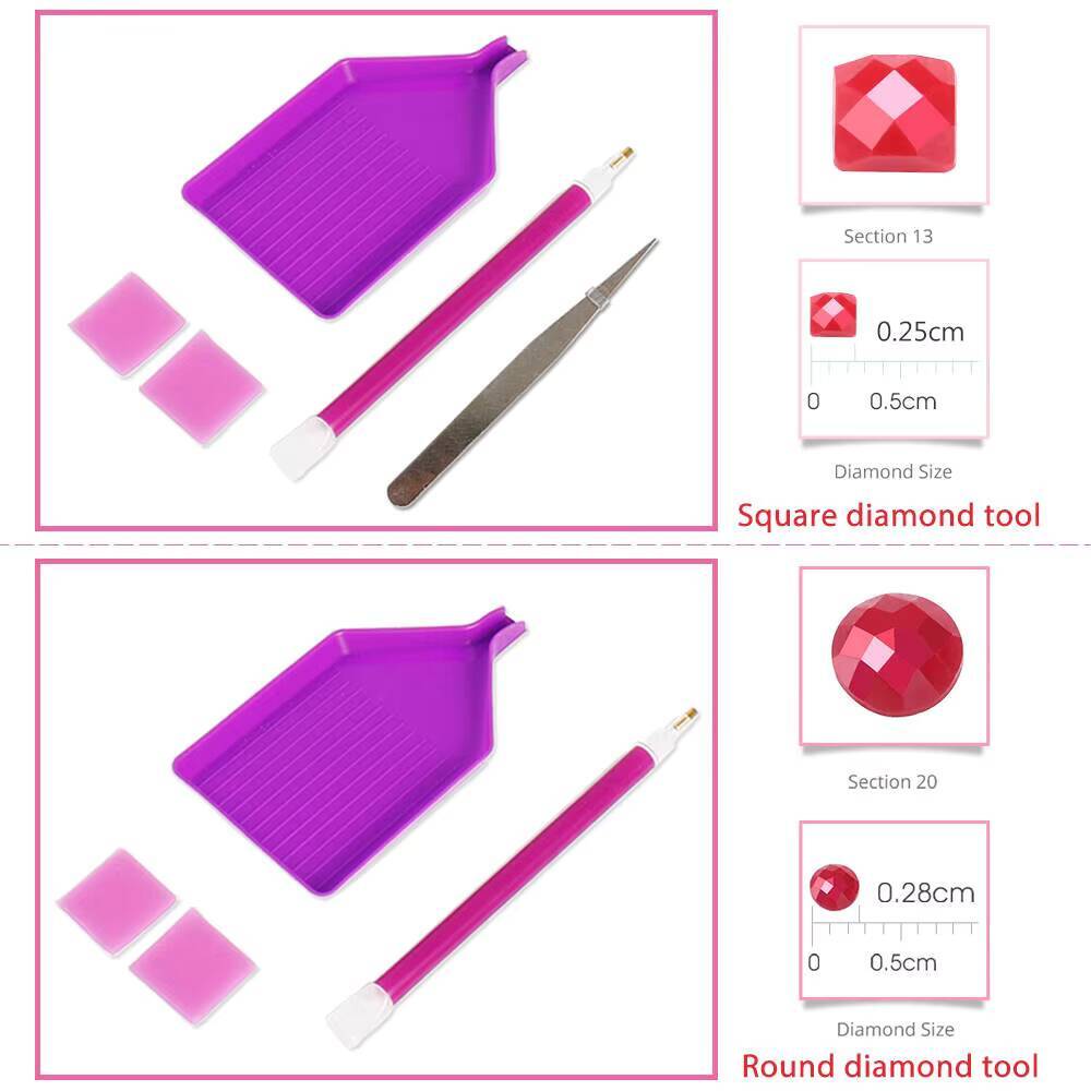 エバーシャインダイヤモンド刺繍漫画ハウスフルスクエアドリル絵 - 5D Diamond Painting Kit Full Drill のレビューと価格