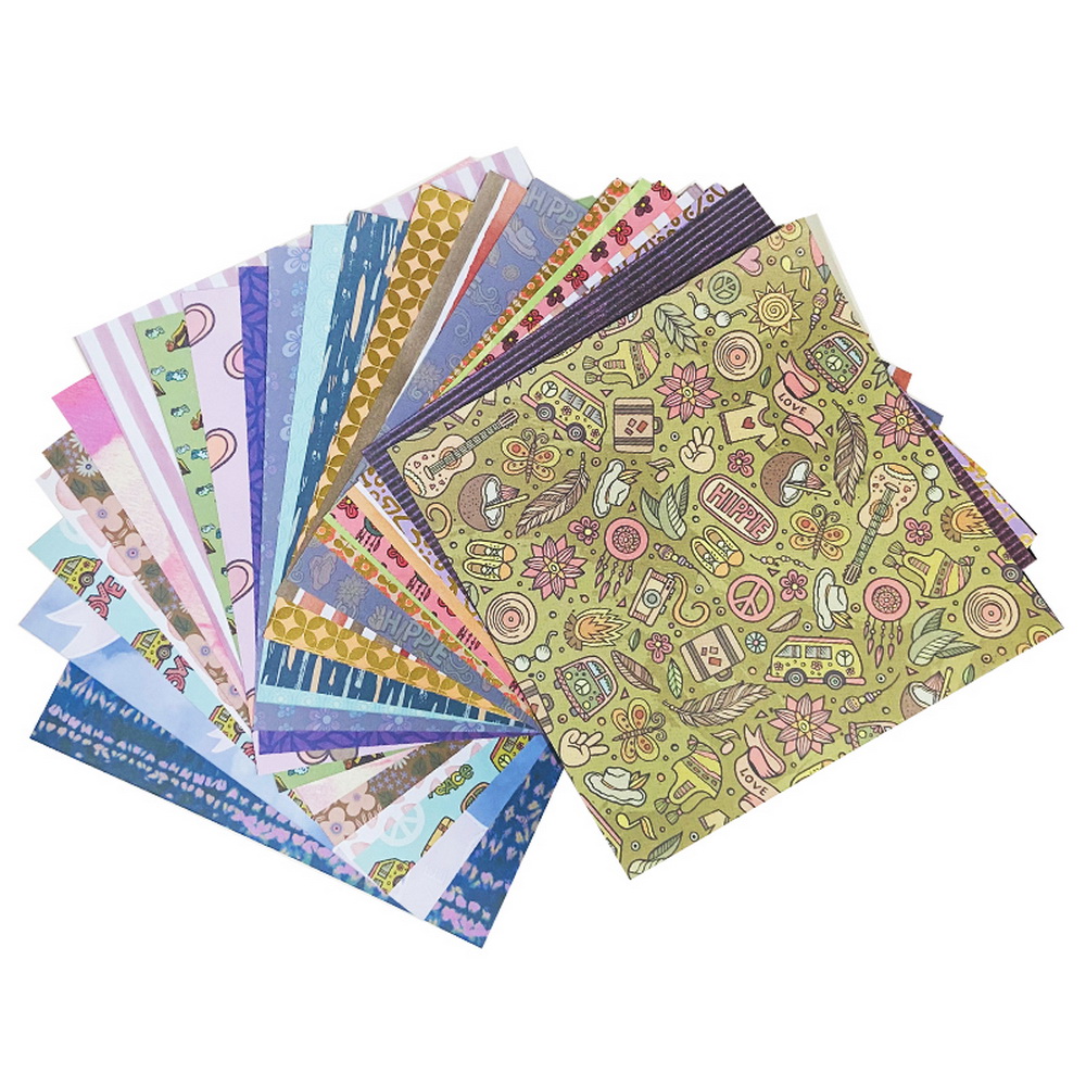 クリエイティブパス 1960年代 ヴィンテージ花柄スクラップ - Vintage Junk Journal Scrapbooking Paper のレビューと価格