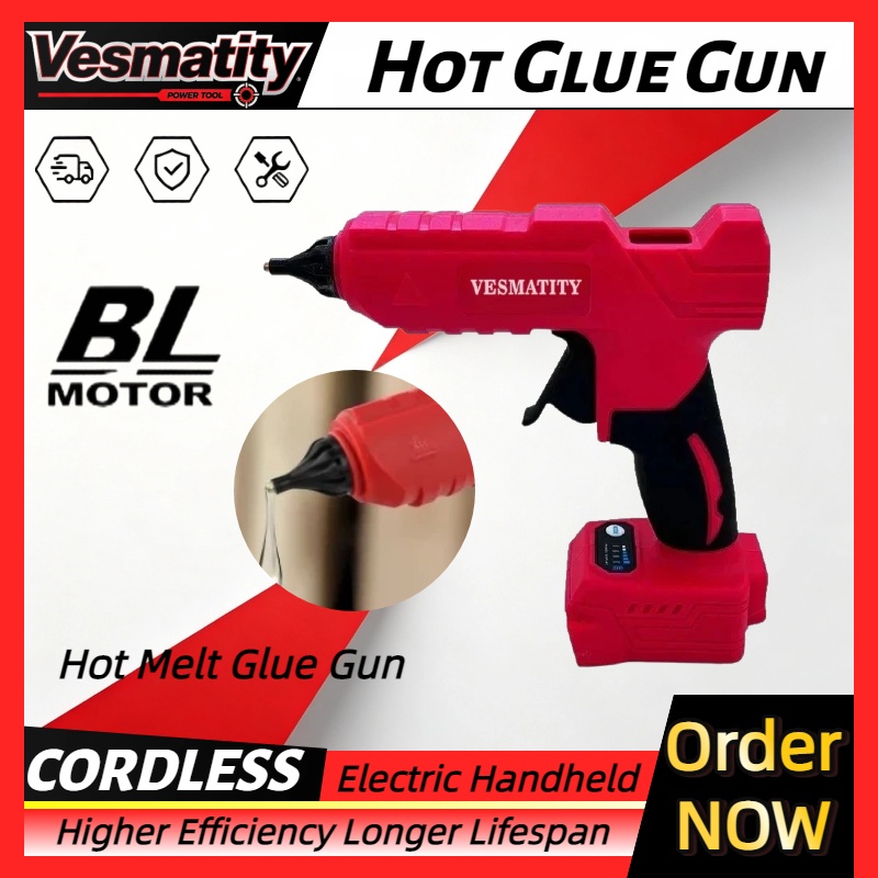 コードレス電動ホットメルトグルーガン、メルトスティック、ワイ - Hot Melt Glue Gun Cordless のレビューと価格