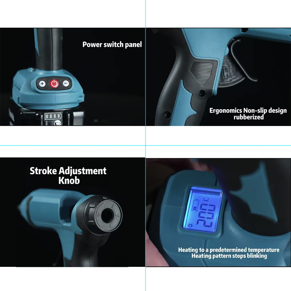 VILASTING 電気ホットメルトグルーガンコードレス L - Hot Melt Glue Gun Cordless のレビューと価格