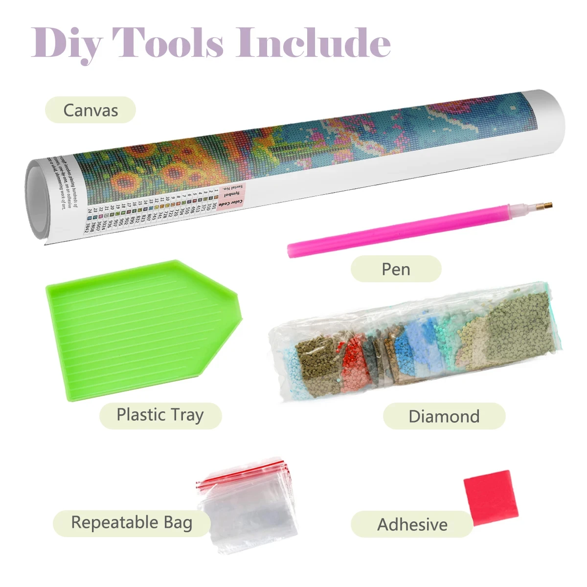 5D DIYダイヤモンドペインティングキット クロード・モネ - 5D Diamond Painting Kit Full Drill のレビューと価格