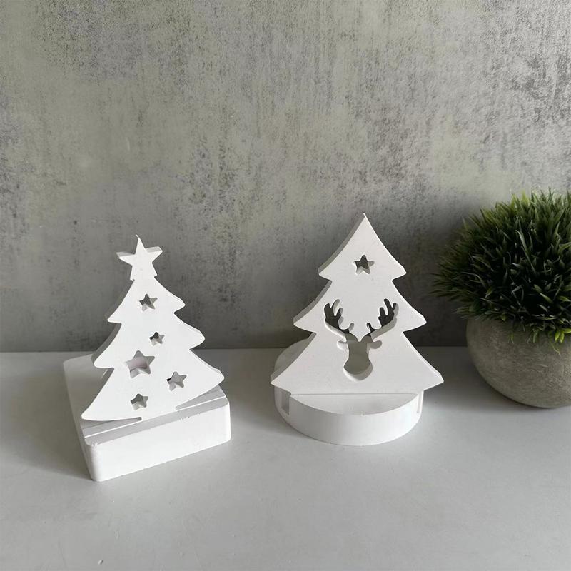 クリスマスツリーシリコンモールドセット,キャンドルベース,セ - Silicone Epoxy Resin Molds Set のレビューと価格