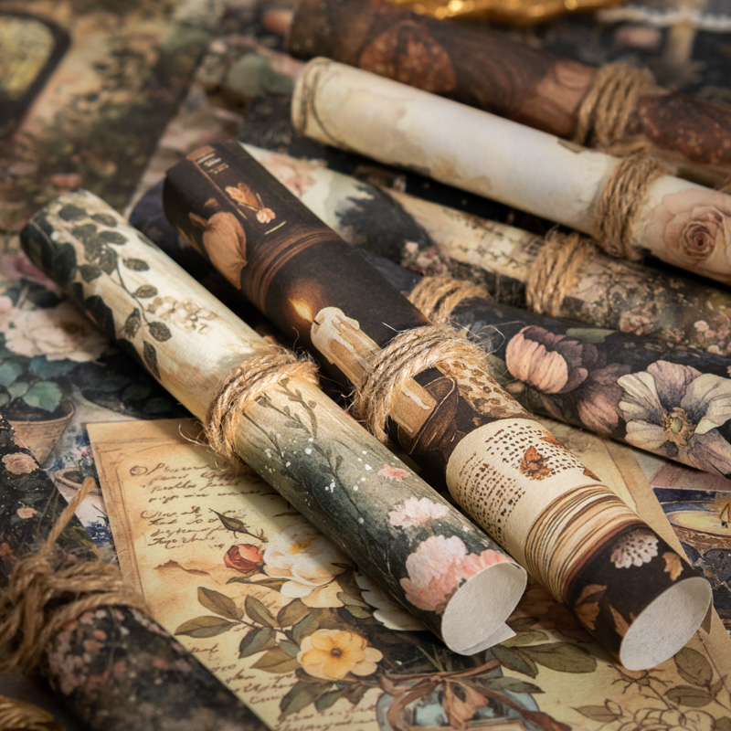 JIANQI 100 個レトロ手作り紙素材ジャンクジャーナル - Vintage Junk Journal Scrapbooking Paper のレビューと価格
