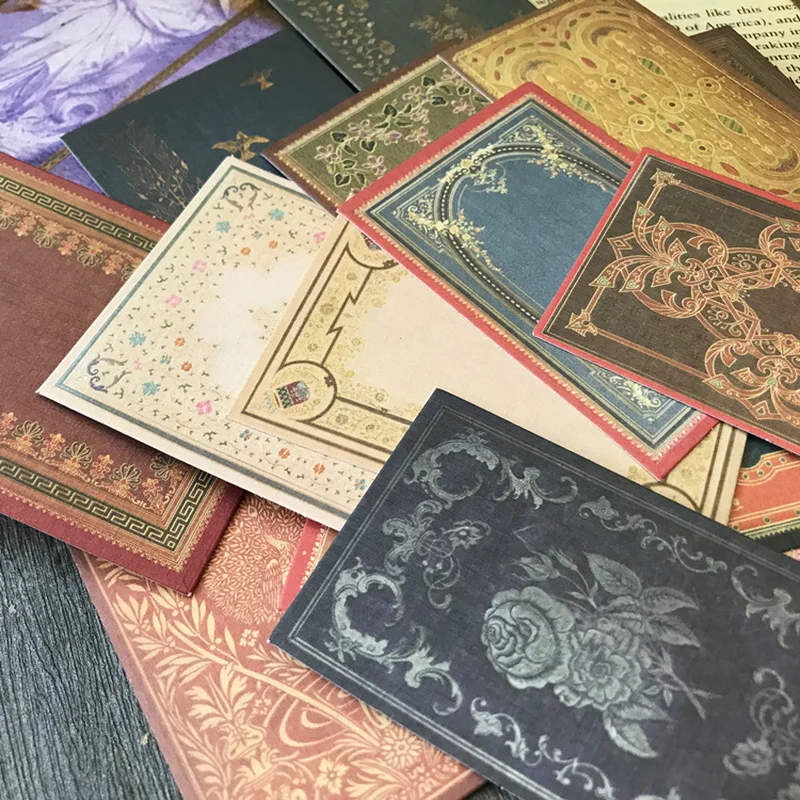 16枚入り ヴィンテージ ボヘミアン カードストック ジャン - Vintage Junk Journal Scrapbooking Paper のレビューと価格