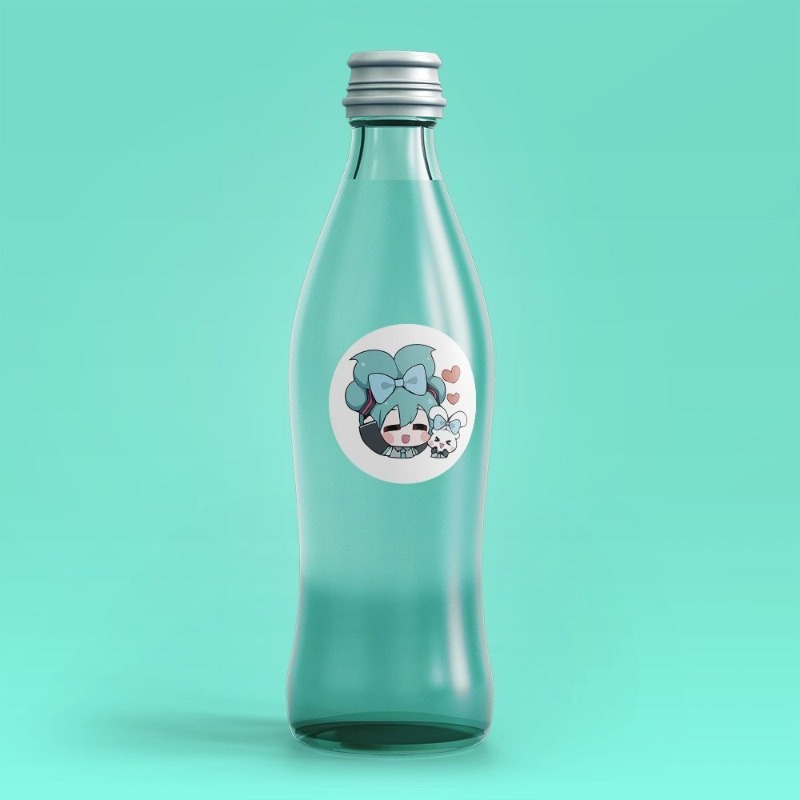 インスタ映えする可愛い初音ミクステッカー、漫画風装飾シール、 - Scrapbooking のレビューと価格