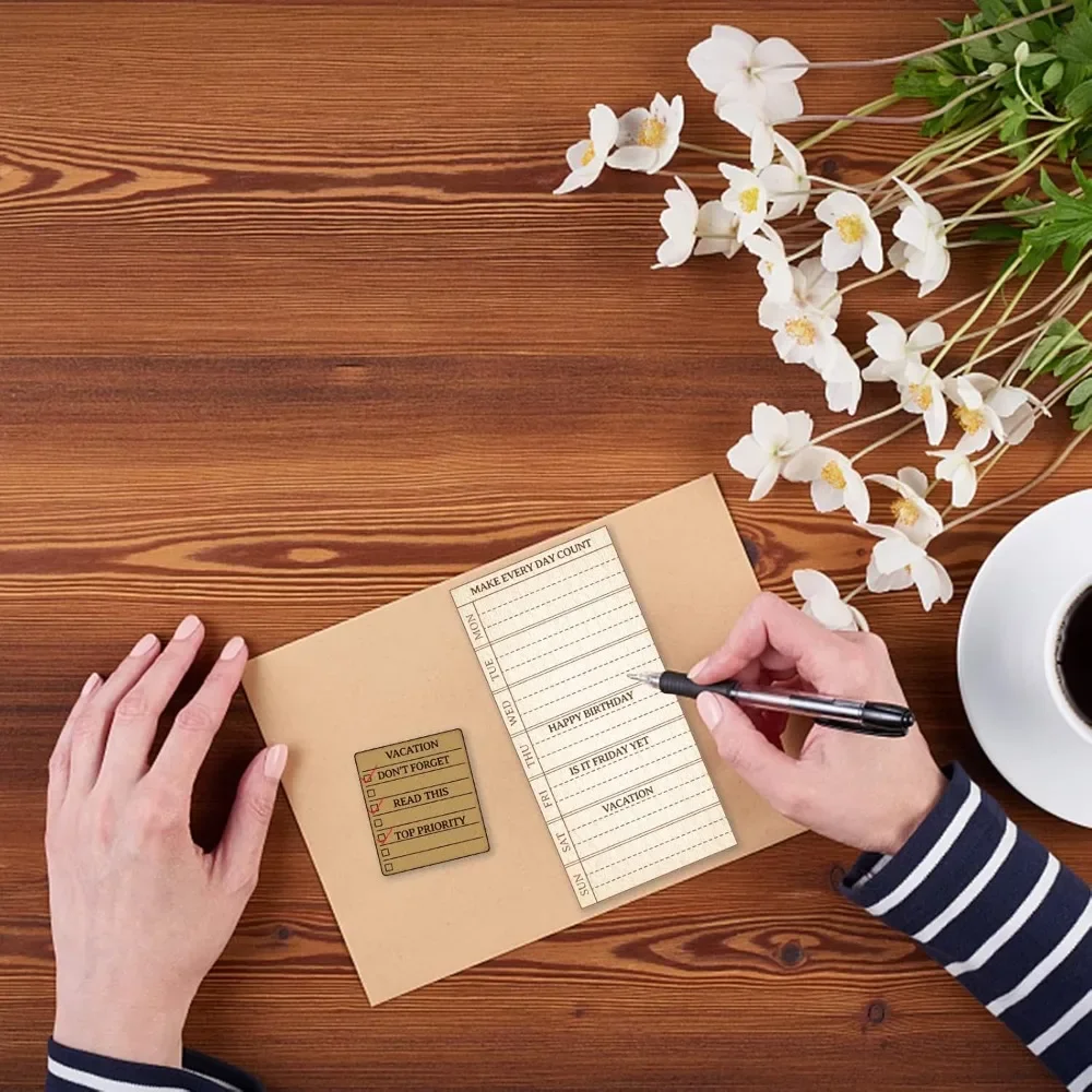 週間計画クリアスタンプカレンダースケジュールシリコーンクリア - Clear Silicone Stamps For Card Making のレビューと価格