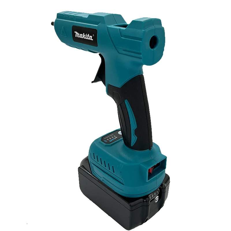 マキタコードレス電動ホットメルトグルーガン 18V バッテリ - Hot Melt Glue Gun Cordless のレビューと価格