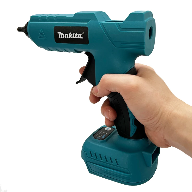 マキタコードレス電動ホットメルトグルーガン 18V バッテリ - Hot Melt Glue Gun Cordless のレビューと価格