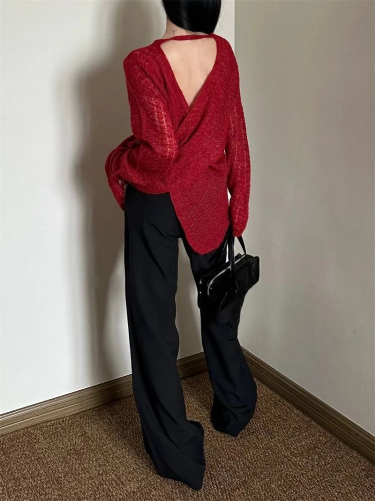 Y2K シースルーニットレディース T シャツ、ヴィンテージ - Embroidery のレビューと価格