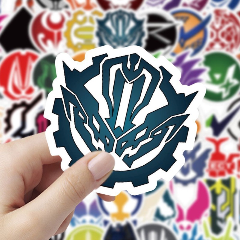 60 枚の仮面ライダーロゴステッカークリエイティブデカール防 - Scrapbooking のレビューと価格